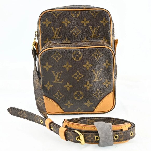 Authentic Louis Vuitton Monogram Amazone Crossbody Bag bsj393-111325